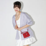 HEART LOCK MINI BAG (RED)