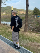 ストリートタイポ半袖Tシャツ 3C