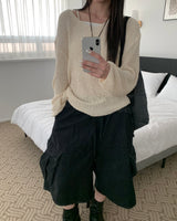 グレインVニット