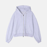 ASCLO Please Crop Hood Zip Up (3color)