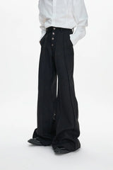 Pleated Double Suit Trousers