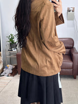 SUEDE BASIC JACKET