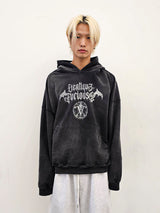 VENTIQUE ダークナイトウォッシングフーディー 1colors