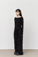 (W) Oat Tie Top