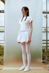 Horse Crop T-shirt (WHITE)