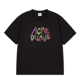25SS アニメートフォントショートスリーブTシャツ ブラック