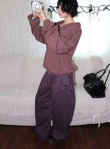 VOLUME TWO-TUCK PANTS