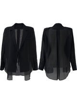 see-through strap jacket