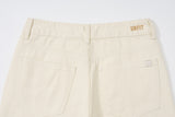 PUPPY EMBROIDERED CREAM DYED STRAIGHT DENIM code 26226