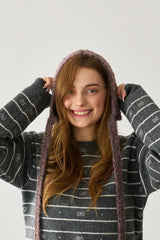MP HAIR KERCHIEF DARK PURPLE