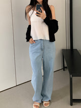 Richard Frill Sleeveless Blouse
