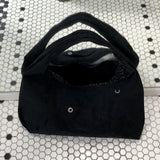 NUET BAG (SUEDE BLACK)