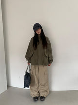 ロニヒンバンディングカーゴパンツ