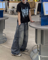 デレルジダードワイドデニムパンツ