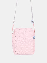クロス ポーチ(pink pin dot)
