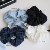 label point scrunchie