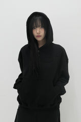  BPT Symbol Logo Appliqué Hoodie Black