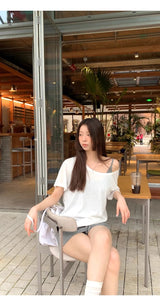 three-piece T-shirt sleeveless skirt set (3 SET)