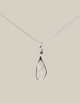 Victorian Mirror Necklace Pave