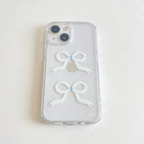 pale ribbon jellhard phone case
