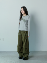 ソルナRネック長袖Tシャツ UNISEX