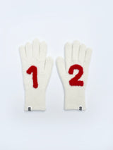 CUSTOM INITIAL KNIT RIBBON GLOVES