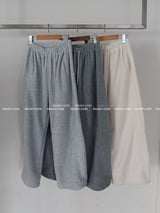Pleasantly Thick fleece jogger & wide pants