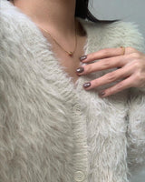 (silver925) シルキービーンネックレス *gold