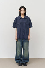 Fill Washed Wide Denim