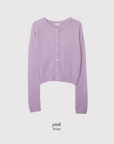 #Back Ribbon Embroidery Knit Cardigan (5color)