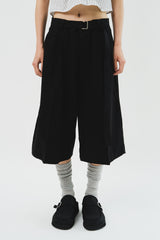 Mine Belted Half Pants (2color)