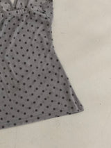 Dot Ribbon Halterneck Sleeveless