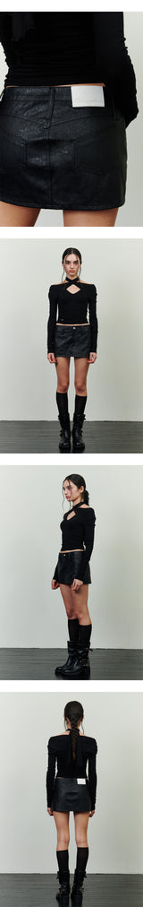 CIELO MINI SKIRT black