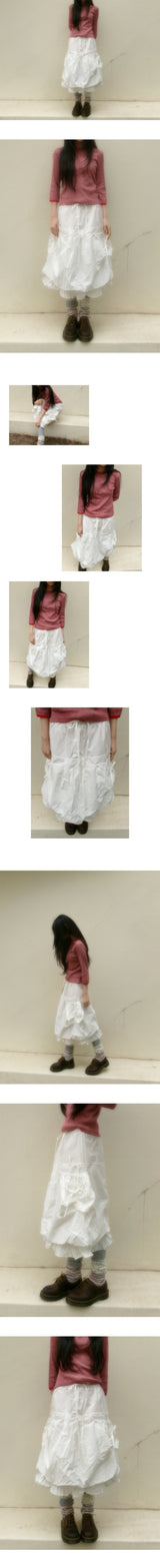 ribbon cargo skirt