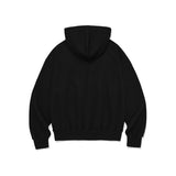 Orion patched hoodie / Black