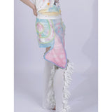 colorful spotted butterfly skirt