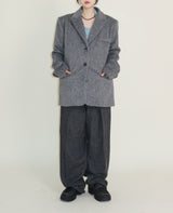 Winter Alpaca Formal Single Jacket (Wool Jacket) (Lining 2 Ounces)