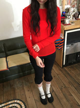 Eamon Capri Frill Leggings Pants