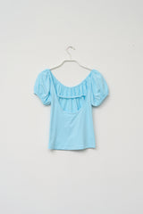 (W) Bloom Shirring Top