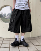 Aver Eyelet Cargo Bermuda Pants