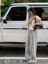[MADE] Kanti Lace Track Wide Pants