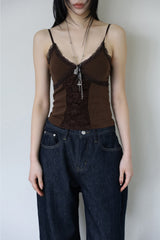 Lena Flower Lace Sleeveless