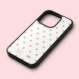 ホリデーエポキシ―バンパーケース (cotton dot)