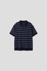 Sepia Collared Short-Sleeve Knit (3 Colors)