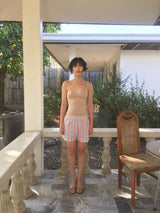 ストライプショーツ_pink