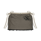 Lust Mesh Mini Skirt [Beige]