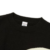 KIRSH X MISAKI KAWAI DRAWING KNIT VEST [BLACK]