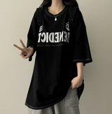 Dict Stitch Boxy Fit Short Sleeve Tee