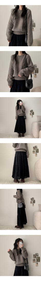 Veran Daily Twisted Over Knitwear
