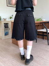STUD BERMUDA PANTS (2C)